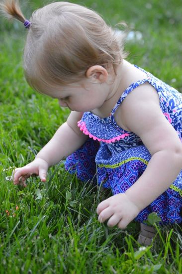 Harper Smelling the Roses